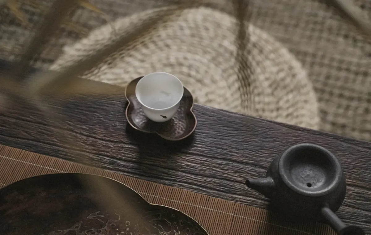 Ceramic Tea Set for Pu Erh Tea in article about side effects and management