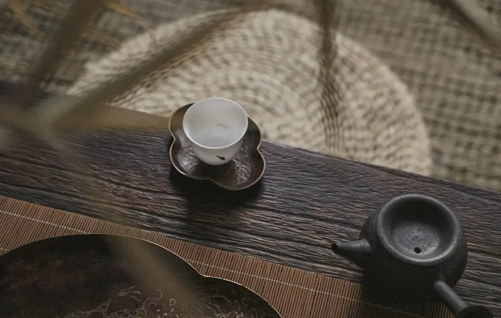 Ceramic Tea Set for Pu Erh Tea in article about side effects and management