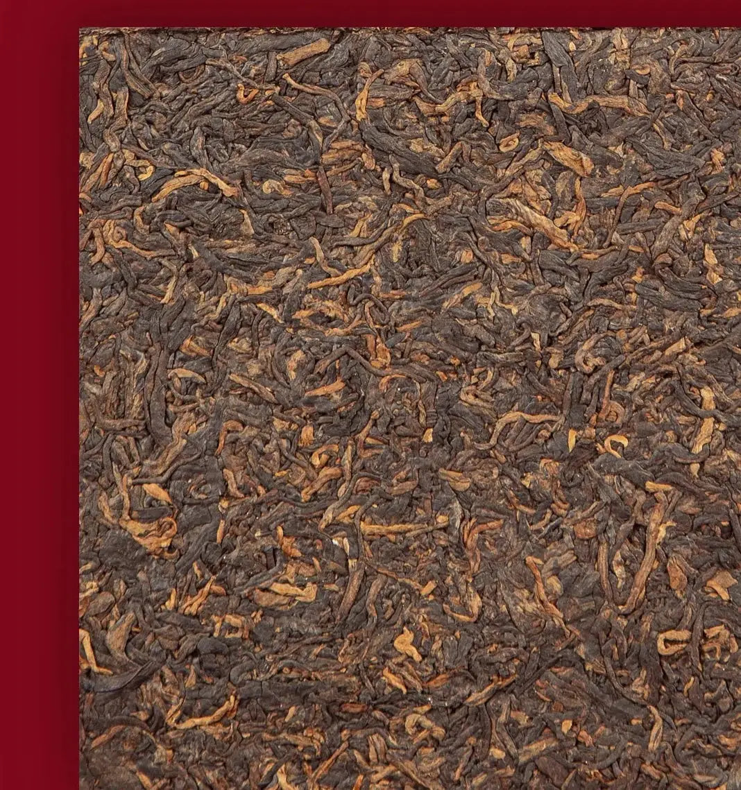 Ripe Pu-Erh tea leaves