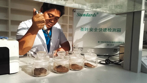 How is Pu’er tea being made in Chen Sheng Hao?