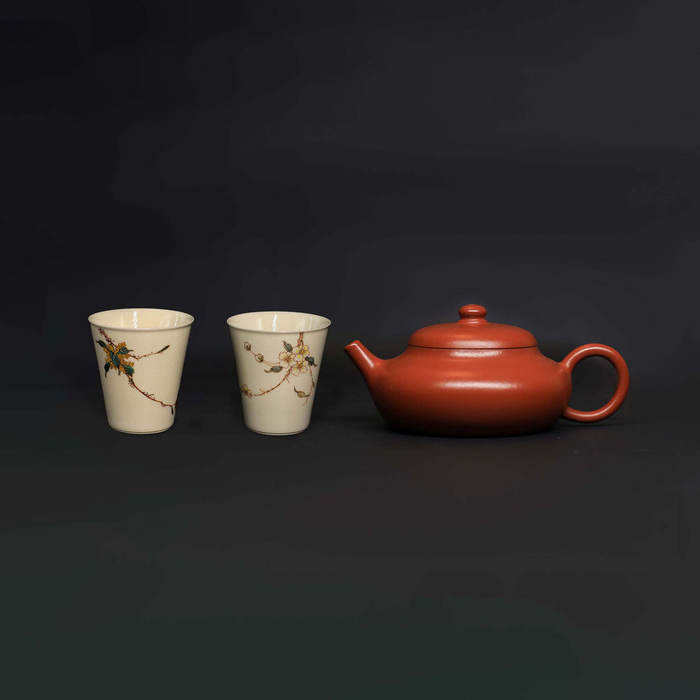 Handmade Yixing Purple Clay (Zisha) Teapot - Xu Bian