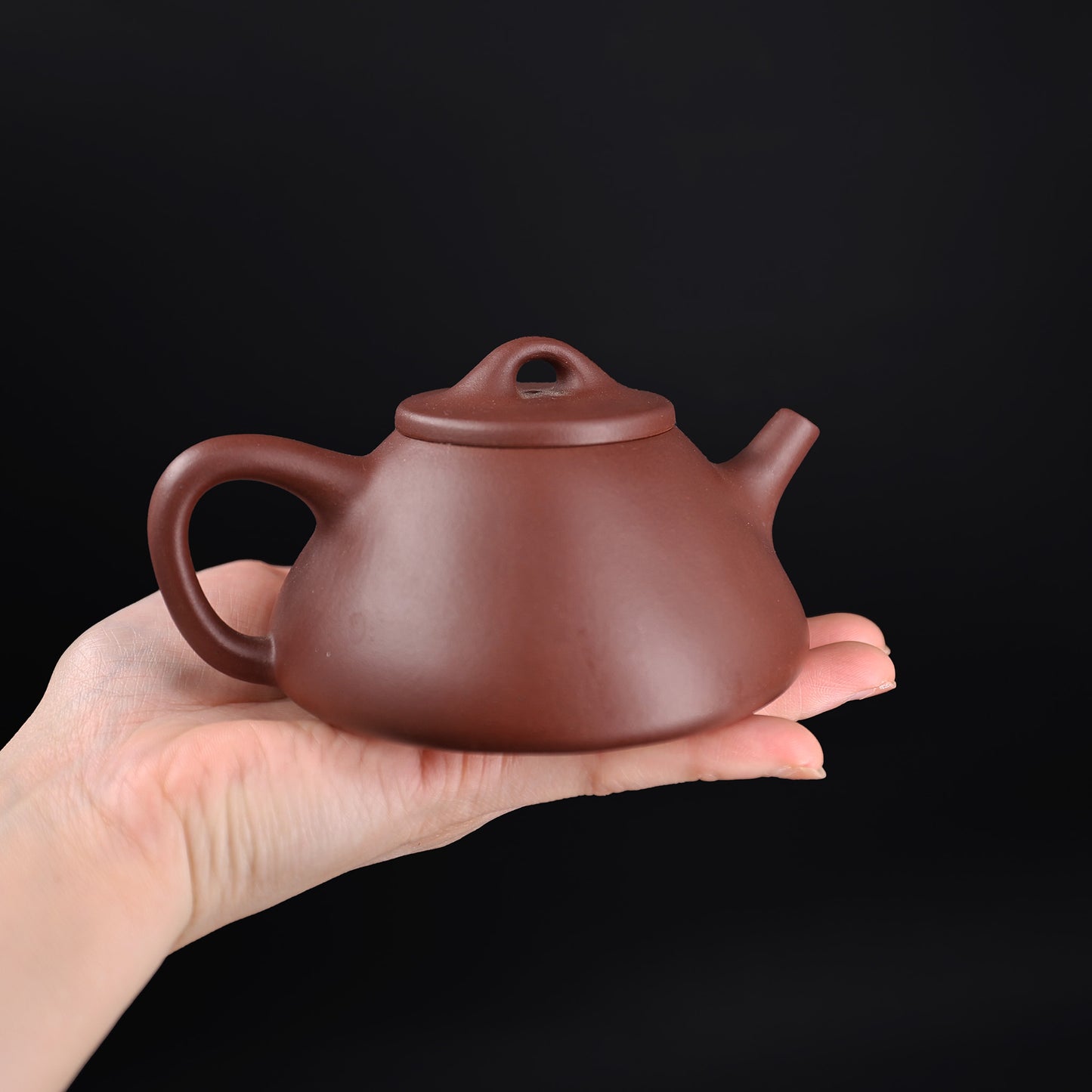 
                  
                    Handmade Yixing Purple Clay Teapot 220ml -Shi Piao
                  
                