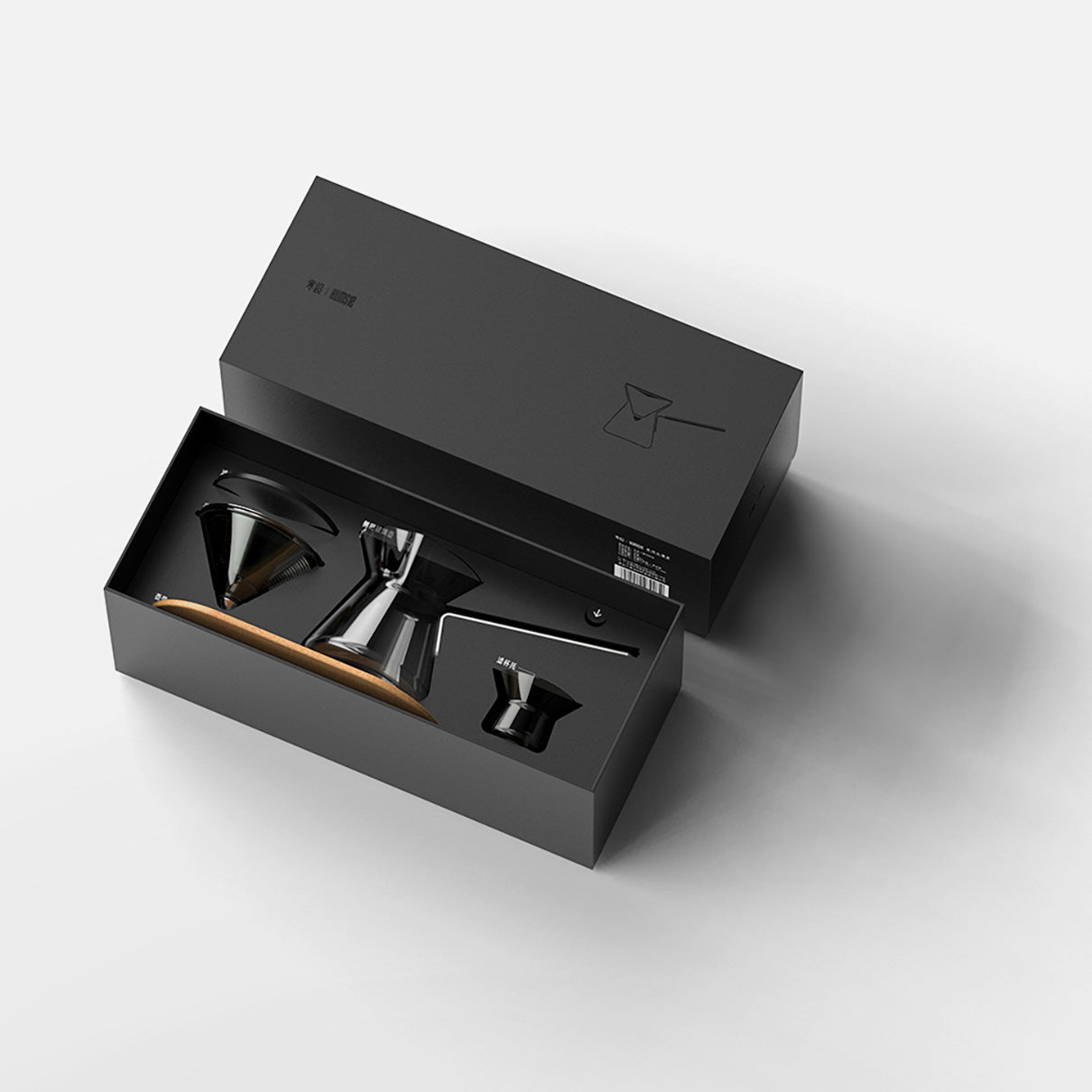 
                  
                    Elegant Magnetic Glass Tea Set - Black - Teaware
                  
                