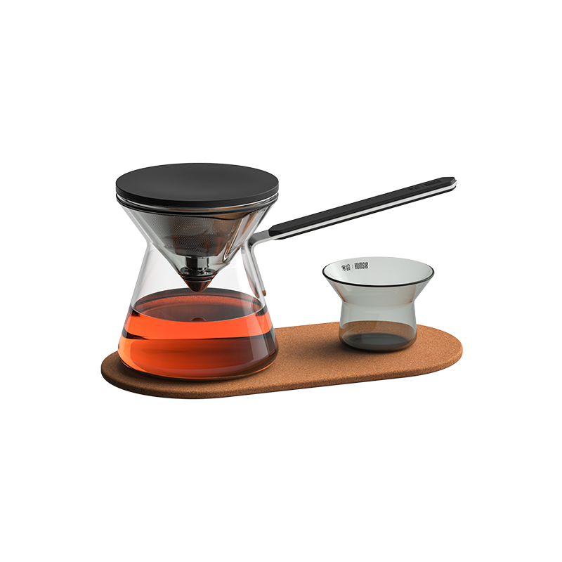 
                  
                    Elegant Magnetic Glass Tea Set - Black - Teaware
                  
                