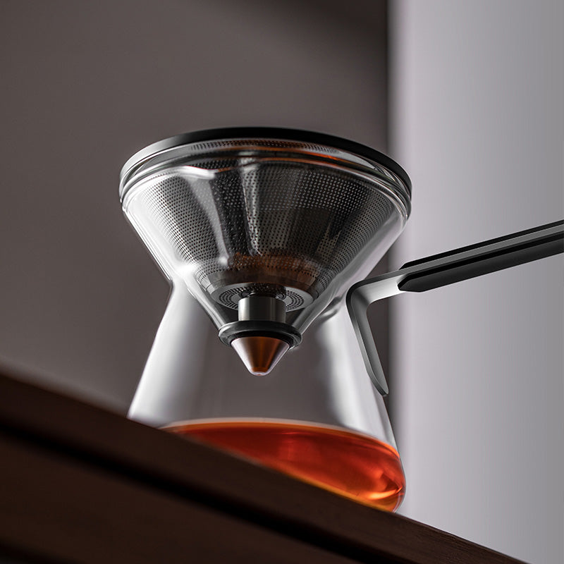
                  
                    Elegant Magnetic Glass Tea Set - Black - Teaware
                  
                