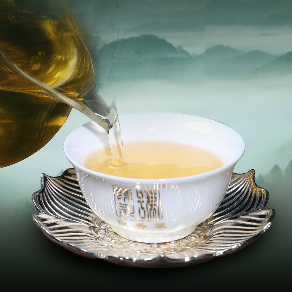 
                  
                    Chen Sheng Hao 2017 Lao Ban Zhang Raw Pu'er Tea Soup
                  
                
